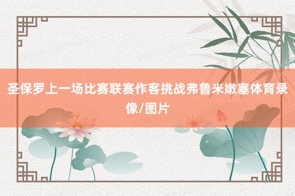 圣保罗上一场比赛联赛作客挑战弗鲁米嫩塞体育录像/图片