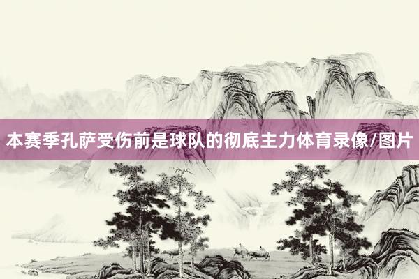 本赛季孔萨受伤前是球队的彻底主力体育录像/图片